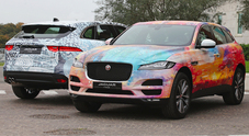 Jaguar F-Pace rivisitato dagli studenti dell'IED sotto i flash del FuoriSalone