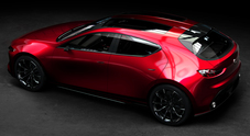 Mazda Kai Concept, la futura generazione della 3 celata nel prototipo esposto a Tokyo