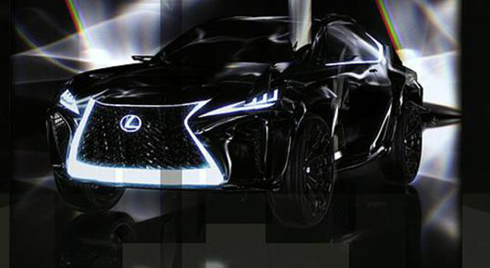 La Lexus UX concept riprodotta virtualmente