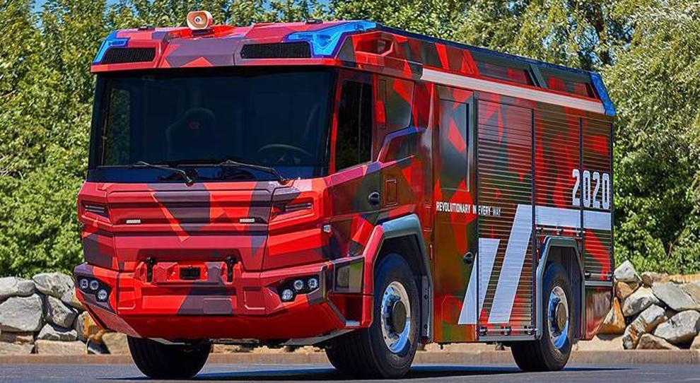 Il Rosembauer Volvo RT dei pompieri