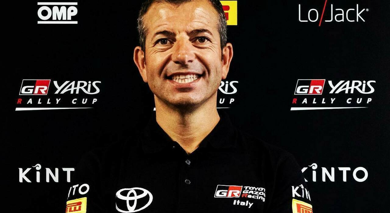Tobia Cavallini, responsabile del Toyota GR Yaris Rally Cup, il campionato monomarca