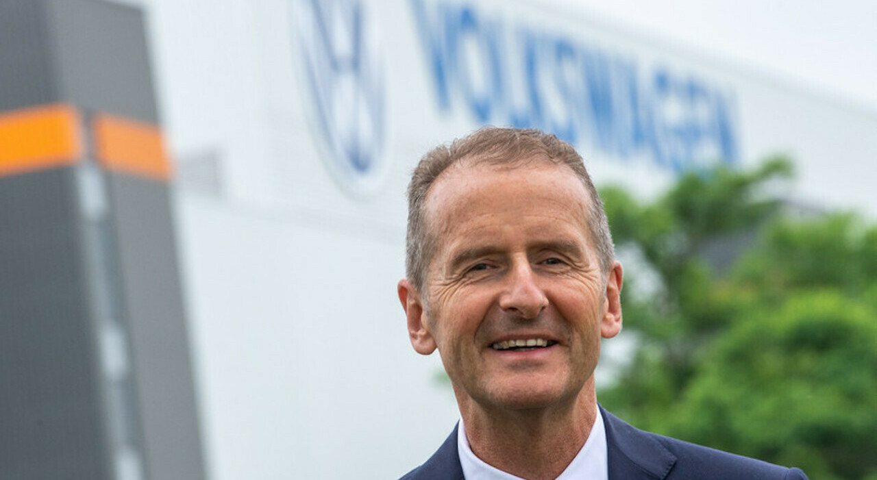 il Ceo del Gruppo Volkswagen Herbert Diess