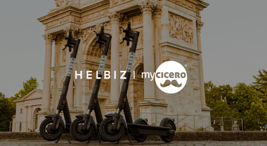 Helbiz, tutti i mezzi disponibili sull'app myCicero. La micromobilità di Helbiz al completo in un'App dal 2022